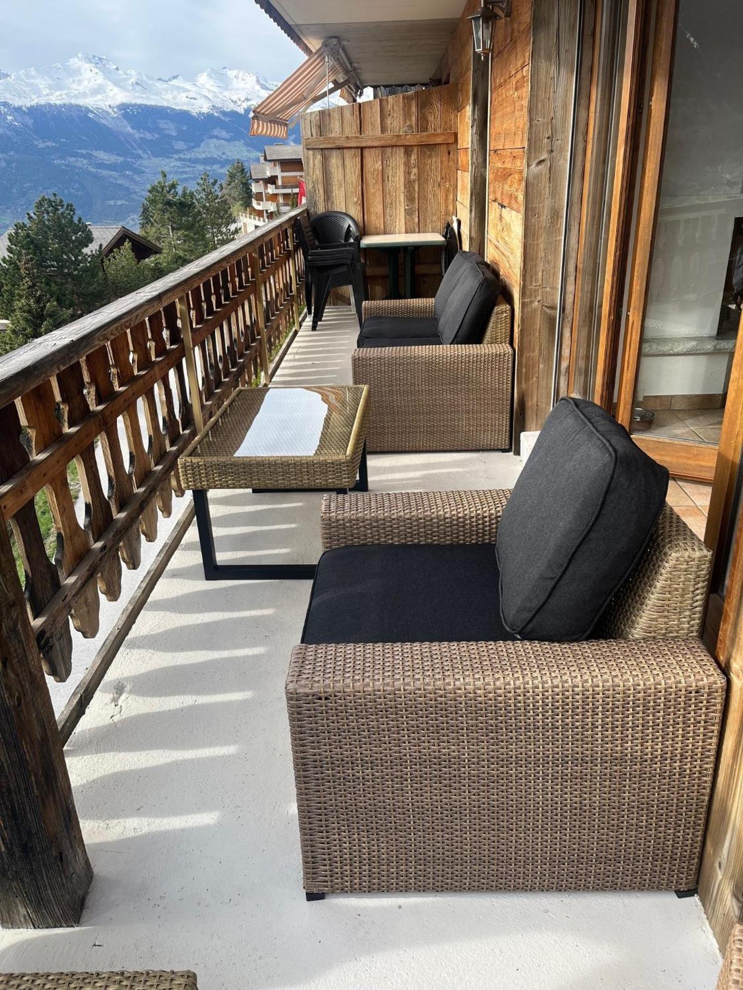 Balcons Du Soleil Y2 211 - Quiet Apartment 6 Pers Veysonnaz Bagian luar foto